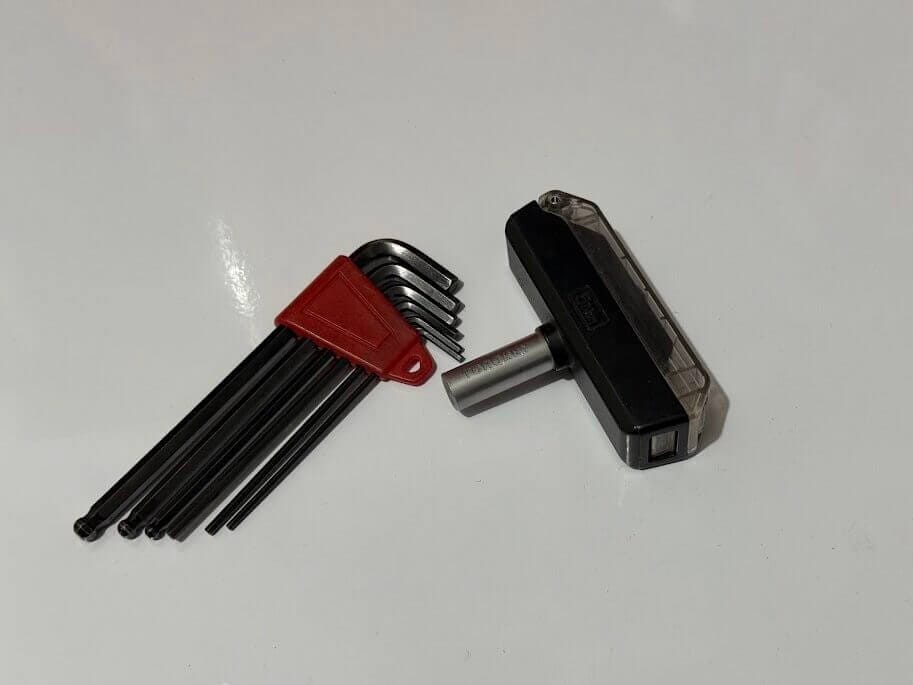 內六角扳手與定扭扳手